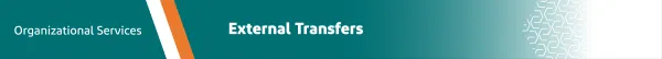 External transfers